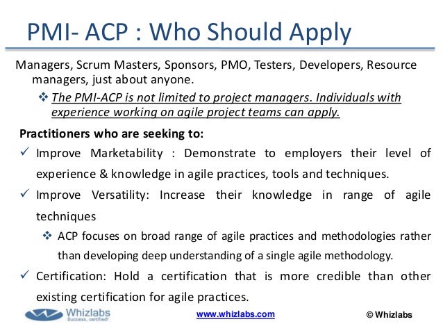 PMI-ACP Schulungsangebot