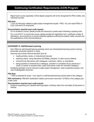 Pmi acp handbook | PDF