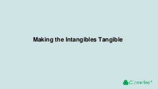 Making the Intangibles Tangible
 