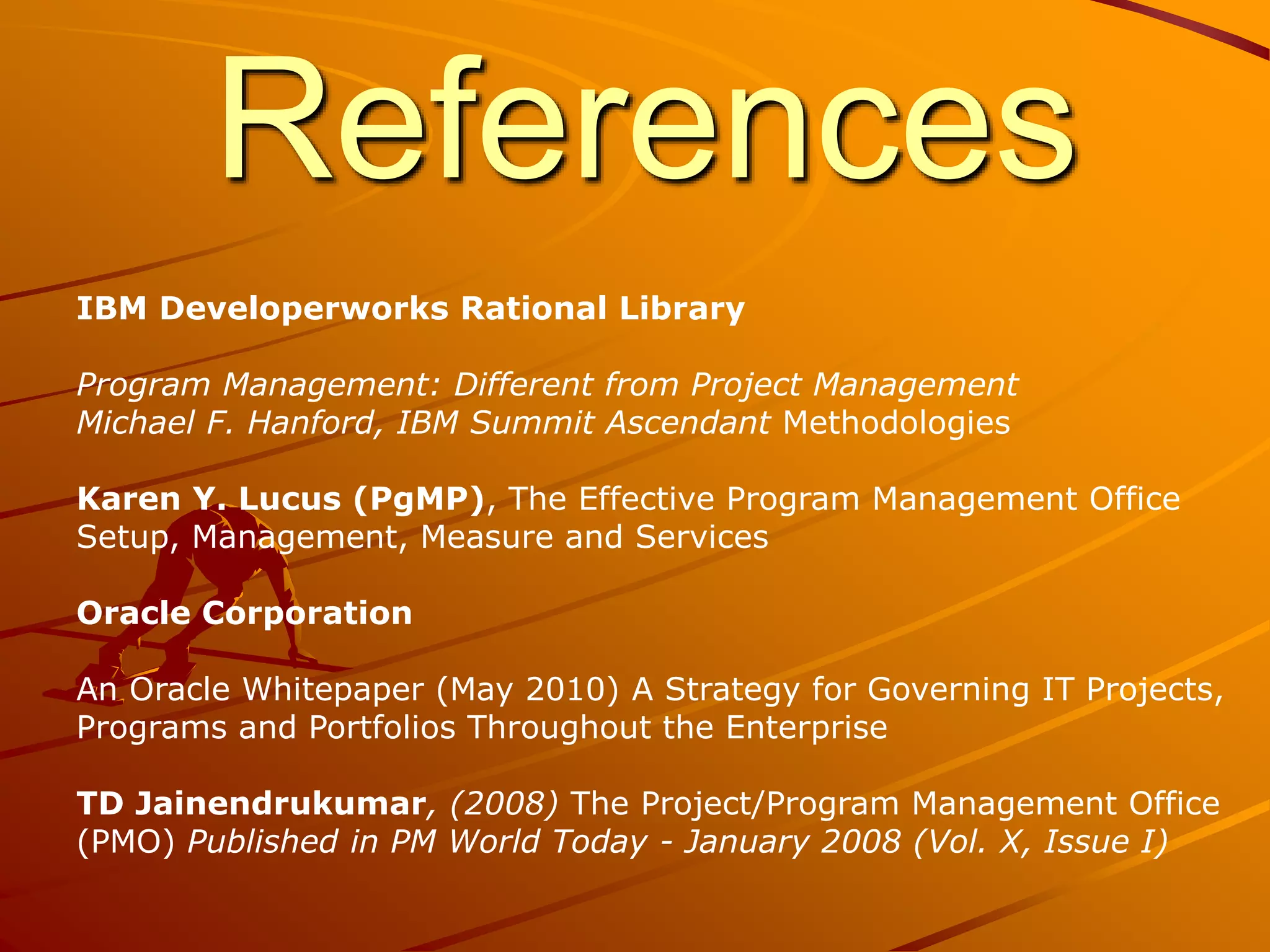 Project Management vs. Program Management: Strategies for Transition ...