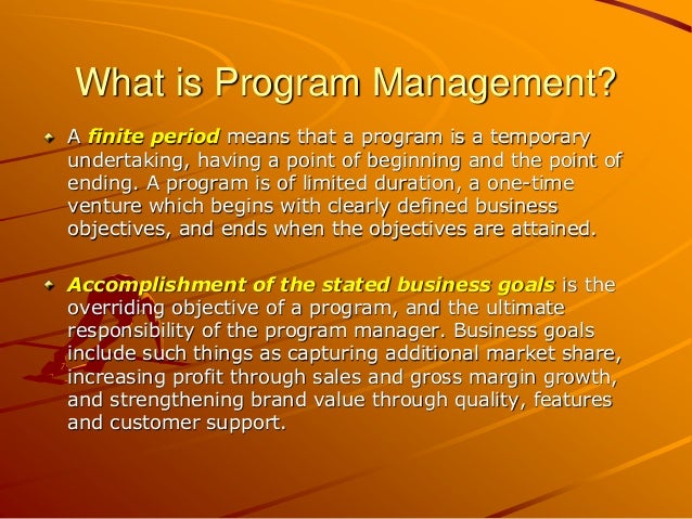 Project Management vs. Program Management: Strategies for Transition