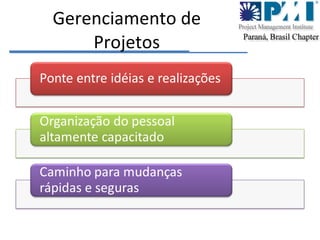 Gerenciamento de Projetos 