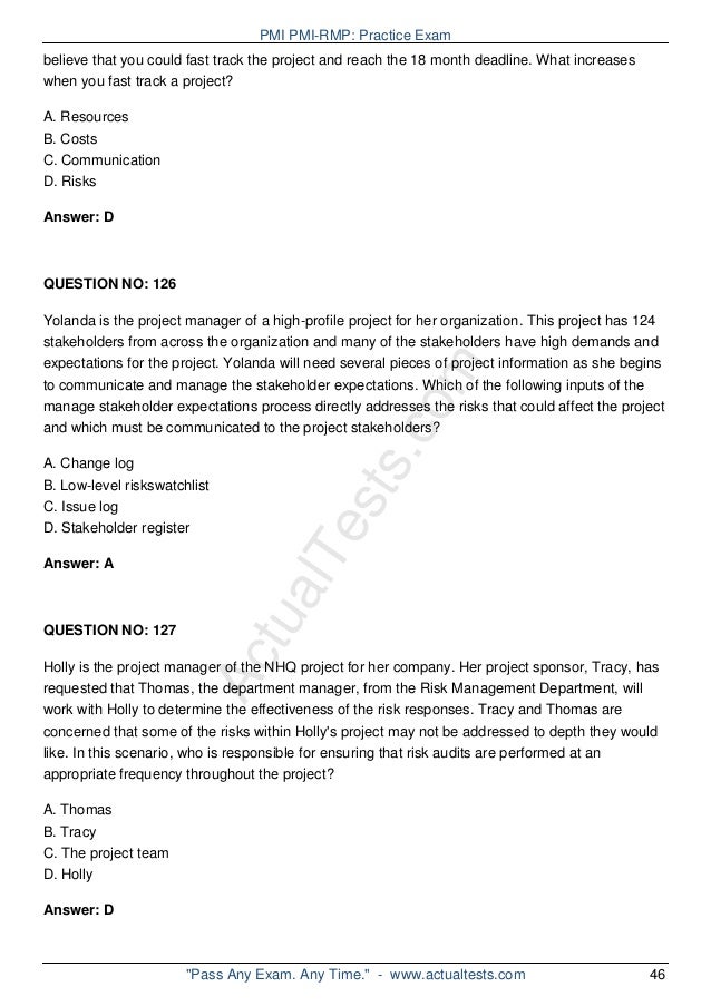PMI-RMP높은 통과율 인기 덤프자료