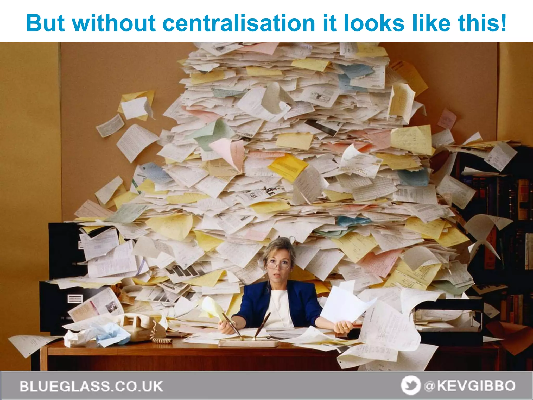 But without centralisation it looks like this!
 