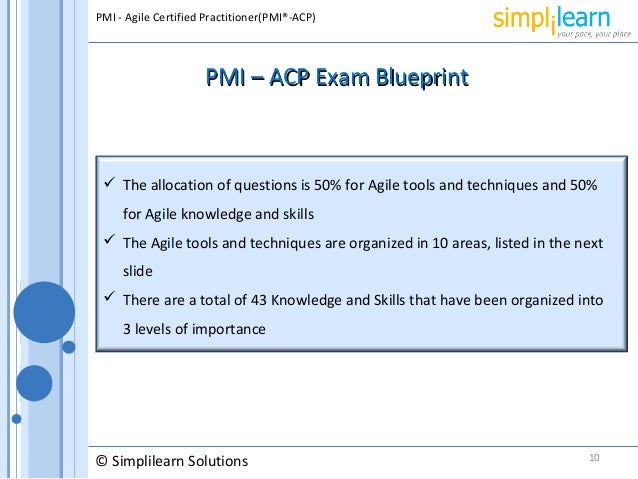 PMI ACP Certification Requirements PMI ACP Certification Requirements