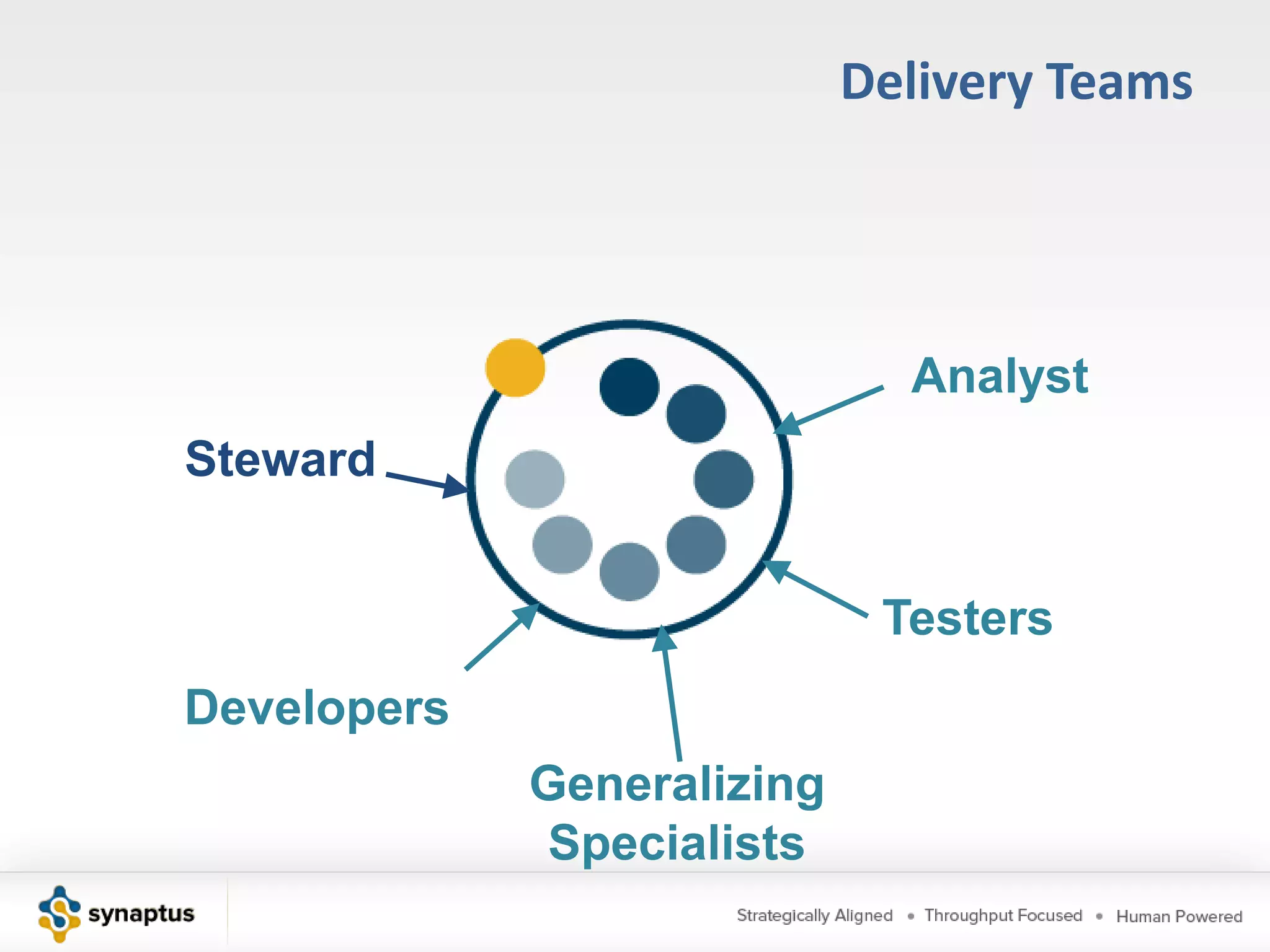 Delivery TeamsTestersDevelopers