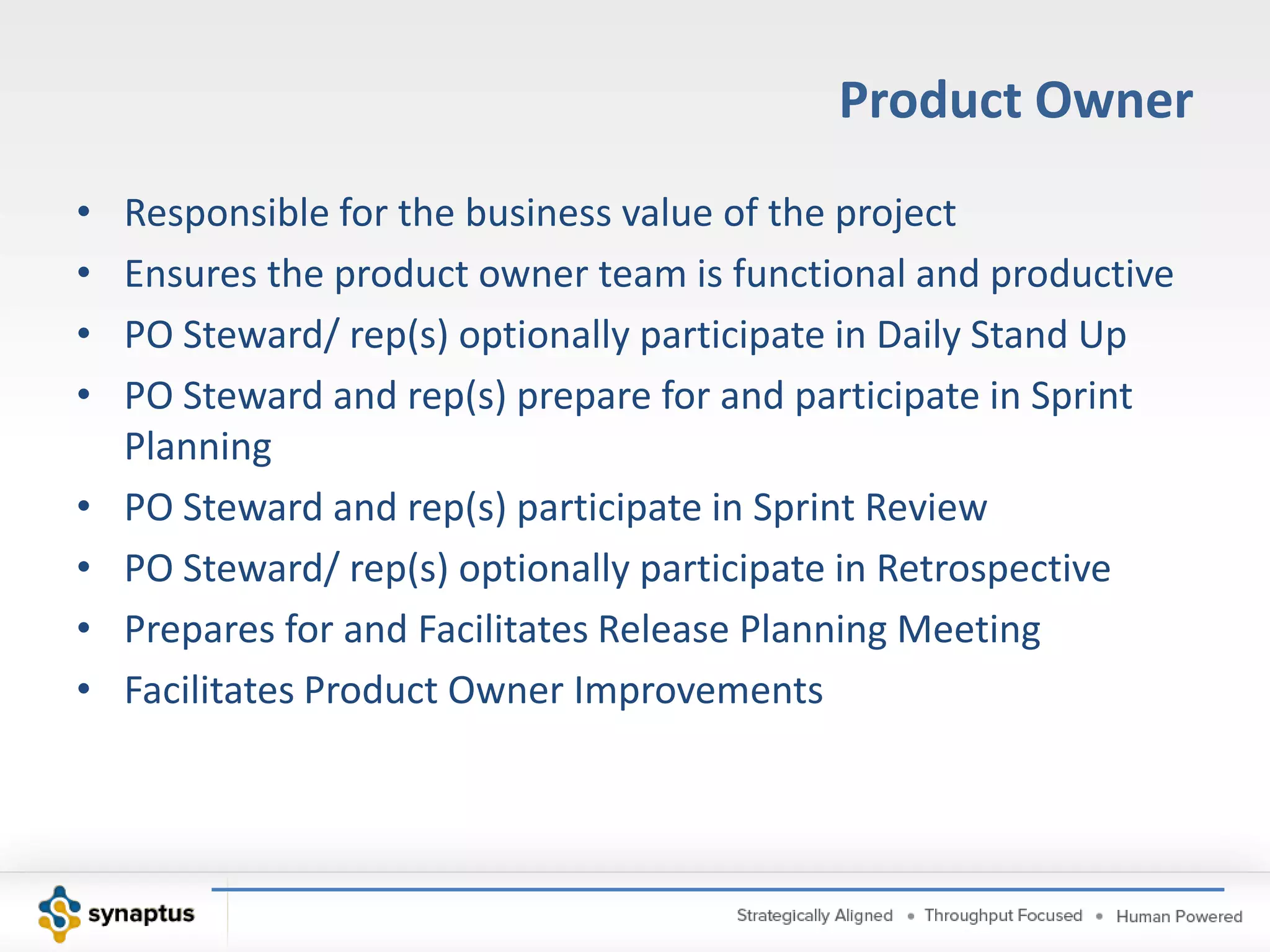 Delivery TeamsAnalystProcessCoordinatorTestersDevelopersGeneralizing Specialists