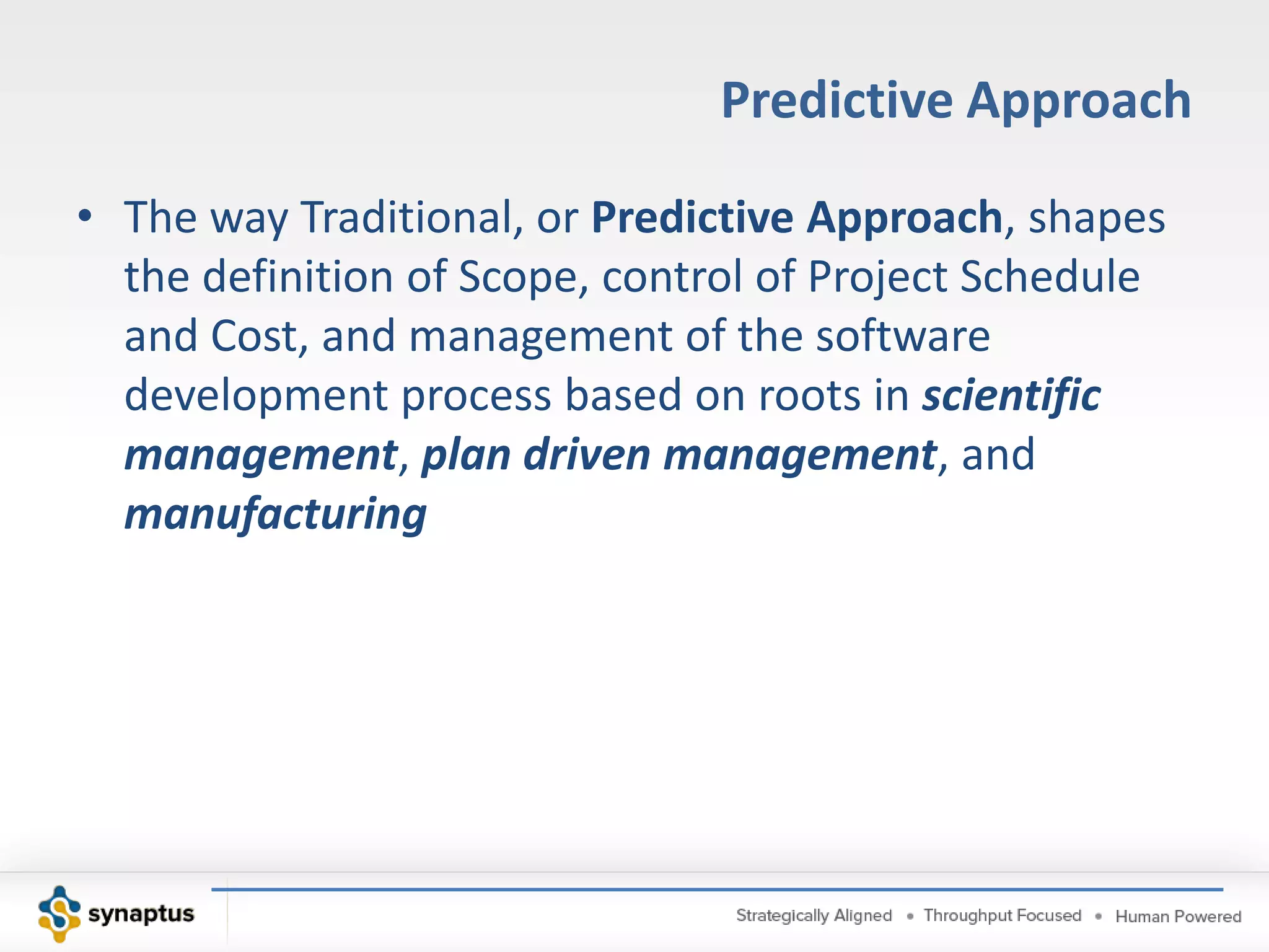 AgendaRoots of AgileAgile ManifestoAgile FlavorsAgile RolesAgile CeremoniesAgile Fundamental IdeasQ&A