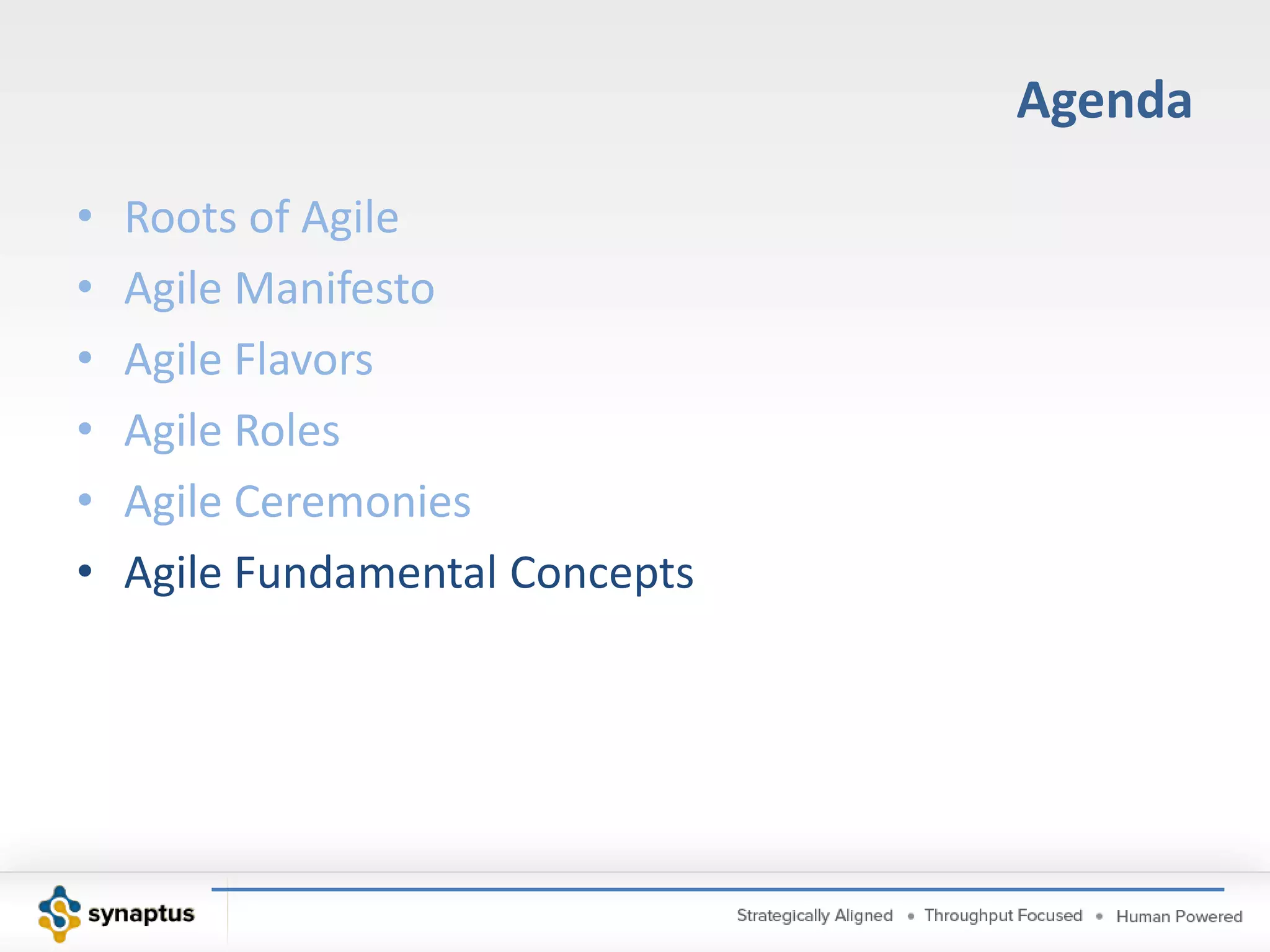SpecificationGroom the Backlog