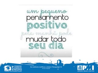 Em Ambientes comPlexos a solução é Management 3.0
Ari do Amaral
 