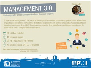 Título
Nome do apresentador – e-mail
ano
 