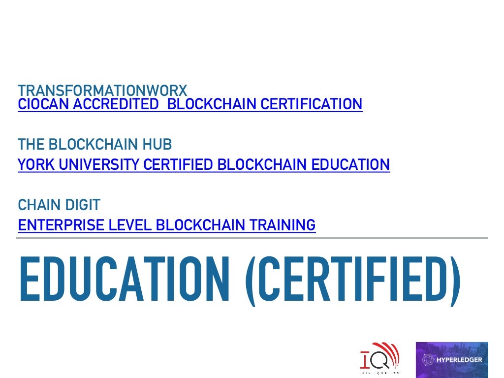 PMI Toronto Career Development Get Into Blockchain