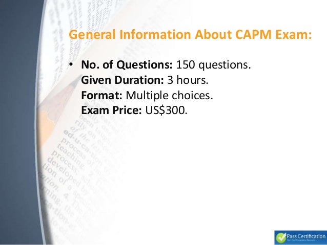 CAPM過去問無料