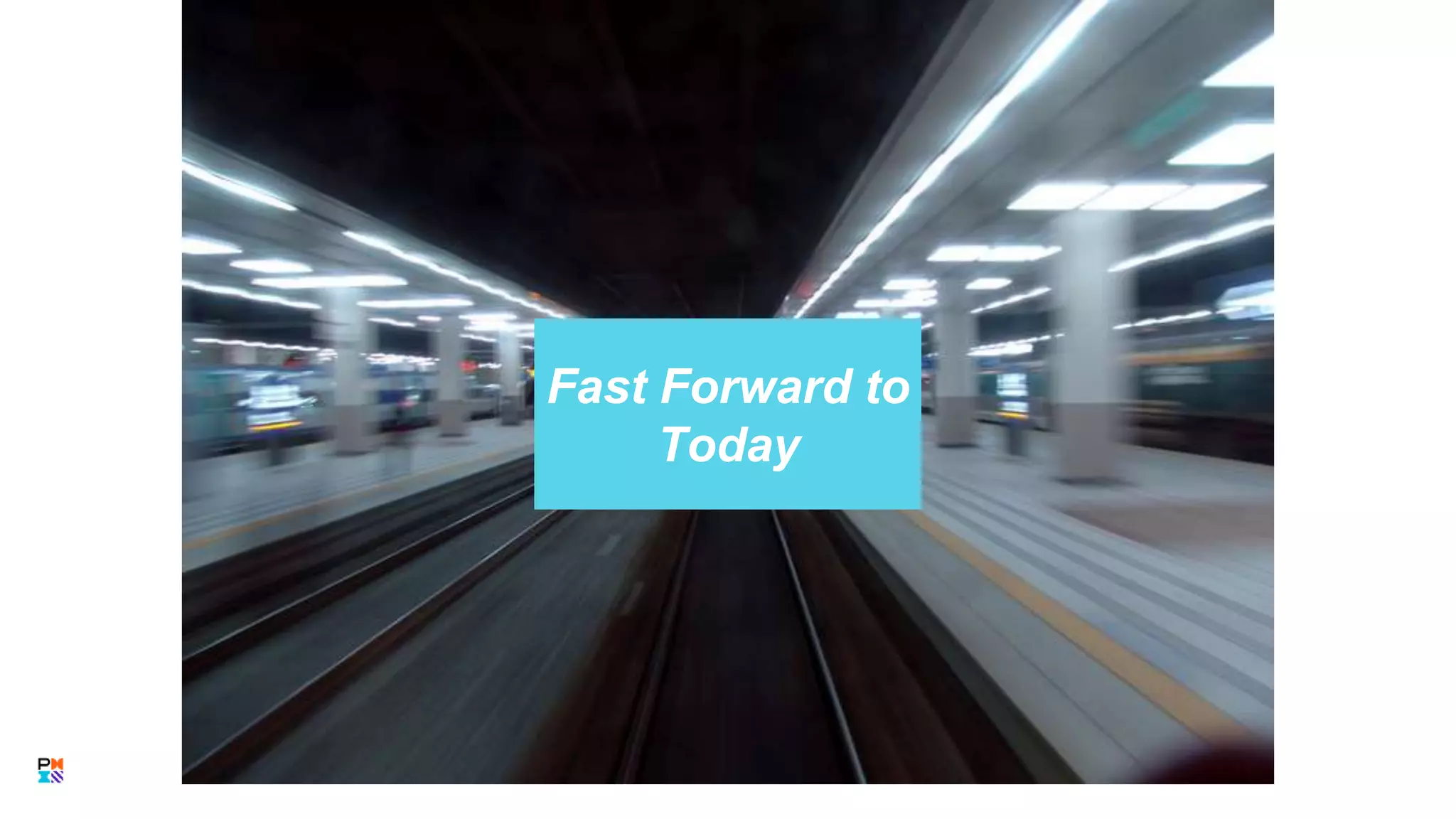 Fast Forward to
Today
7
 