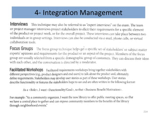 4- Integration Management
214
 