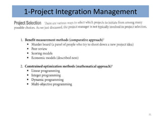 1-Project Integration Management
31
 