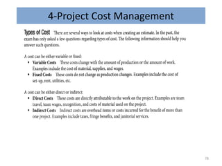 4-Project Cost Management
78
 