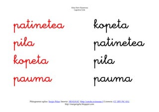 Altza Herri Ikastetxea
                                                 Laguntza Gela




    
         
       
      
   Piktogramen egilea: Sergio Palao Jatorria: ARASAAC (http://catedu.es/arasaac/) Lizentzia: CC (BY-NC-SA)
                                         http://margarigela.blogspot.com
 