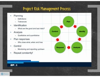 Pmi Process Control Risk PMI Project Risk Management | PDF