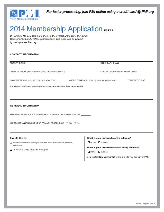 pmi reg form reg form
