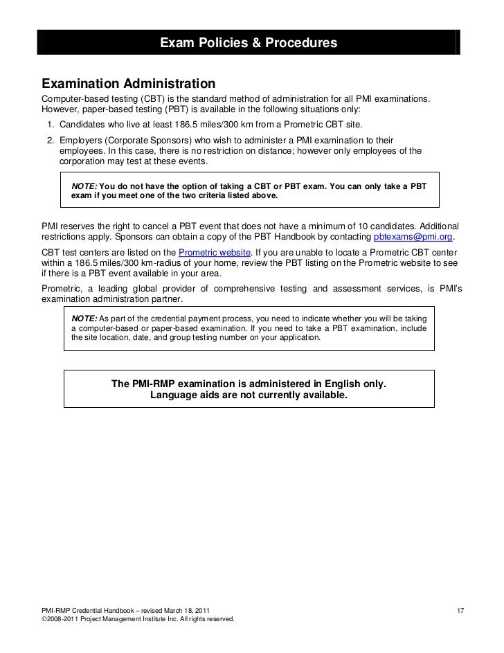 PMI-RMP入門知識