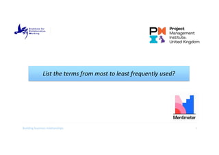 The role of Collaborative Relationships in complex Projects | PDF
