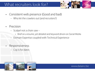 Social Media and your Career