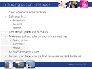 Social Media and your Career