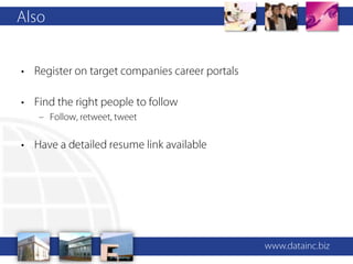 Social Media and your Career