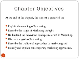 Principles of Marketing Chapter 1 | PPT