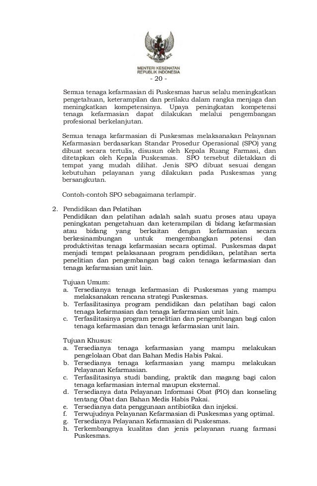 Permenkes RI no. 30 Tahun 2014 tentang Standar Pelayanan Permenkes RI no. 30 Tahun 2014 tentang Standar Pelayanan