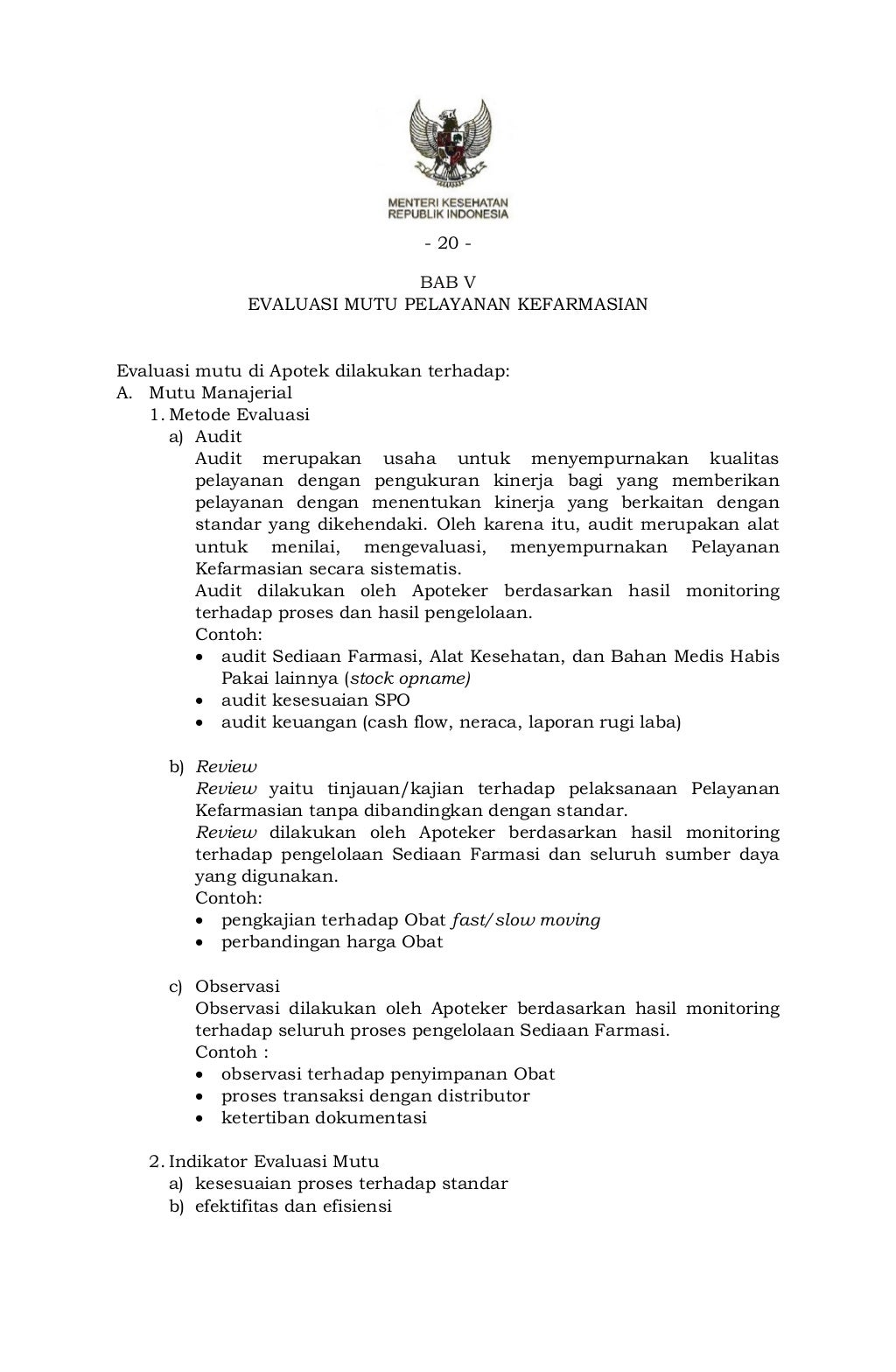 Pmk no. 35 ttg standar pelayanan kefarmasian di apotek