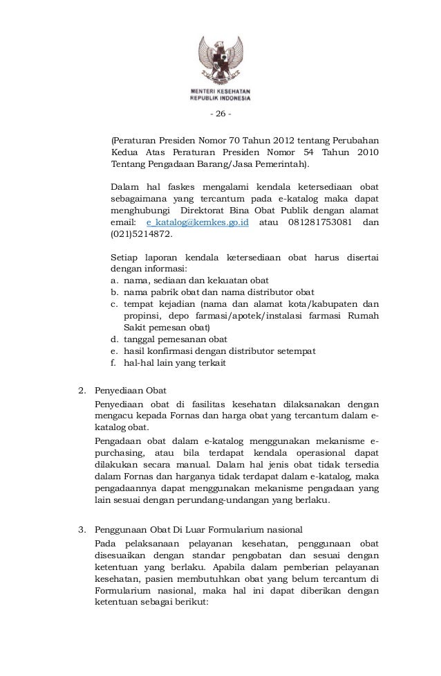 Permenkes No 28 2014 Ttg Pedoman Pelaksanaan Program Jkn Permenkes No 28 2014 Ttg Pedoman Pelaksanaan Program Jkn