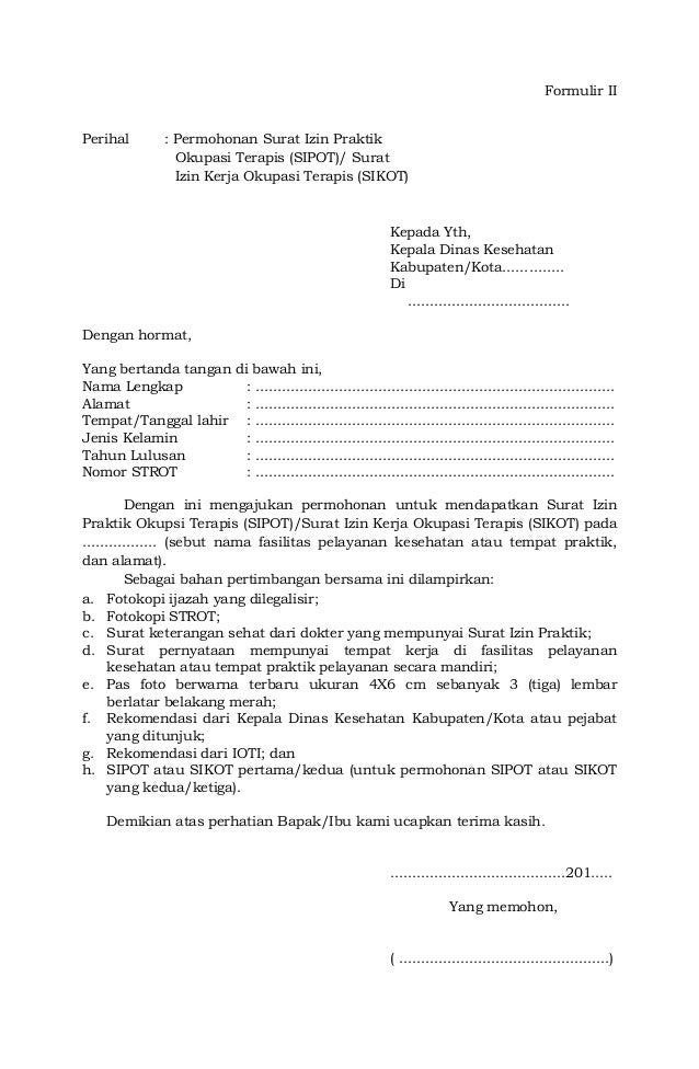 Pmk no. 23 ttg pekerjaan da praktik okupasi terapis