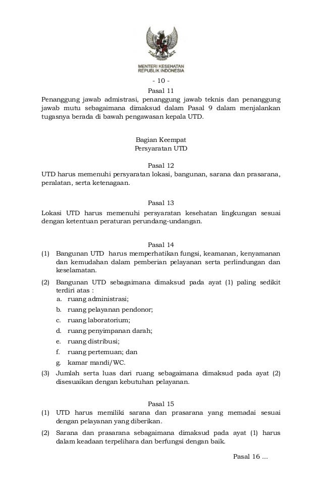 Tugas Penanggung Jawab Pelayanan Transfusi Darah Buku Siswa