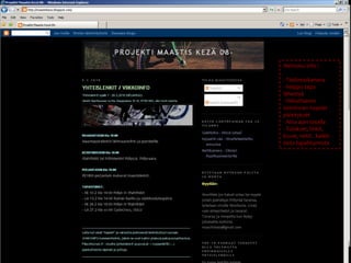 Nettisivu info ! Tiedotuskanava