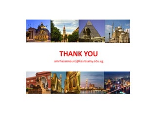 THANK YOU
amrhasanneuro@kasralainy.edu.eg
 