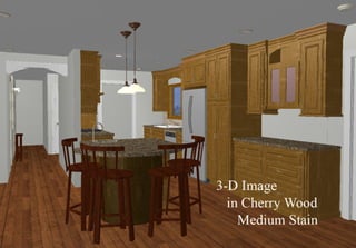 3-D Kitchen Rendering