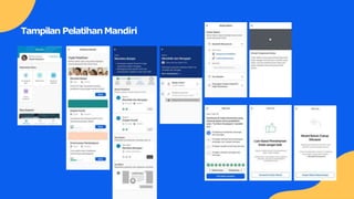 Tampilan PelatihanMandiri
 