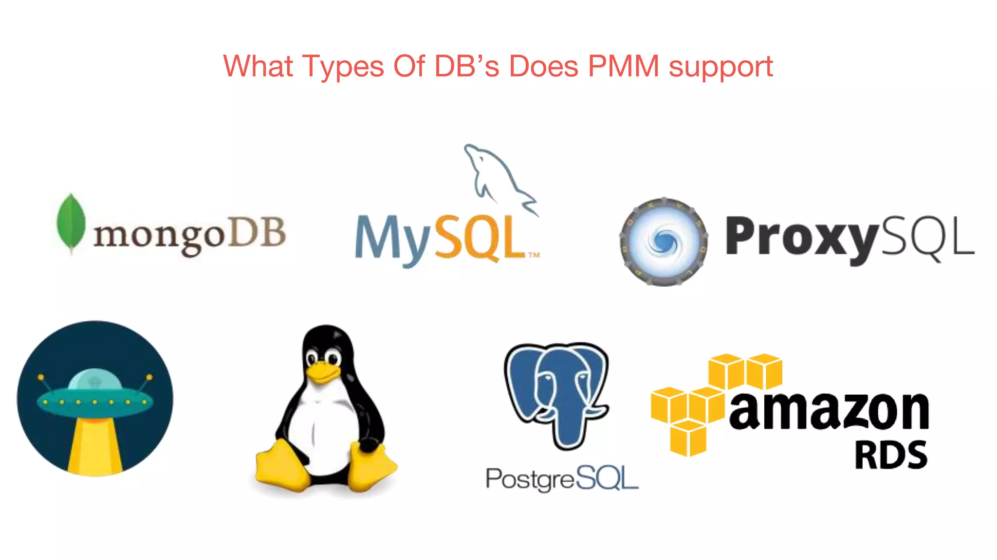 PMM database open source monitoring solution
