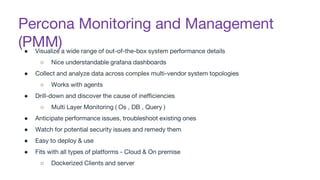 PMM database open source monitoring solution