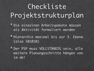 Projektmanagement für HAK-Maturanten