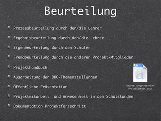 Projektmanagement für HAK-Maturanten