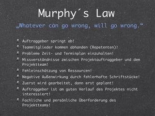 Projektmanagement für HAK-Maturanten