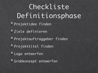 Projektmanagement für HAK-Maturanten