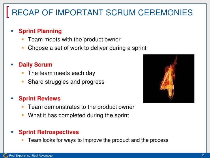 scrum in 30 seconds scrum ceremonies