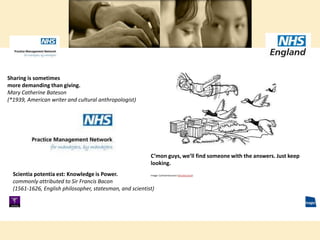 C’mon guys, we’ll find someone with the answers. Just keep
looking.
Image: Cartoonresource (Shutterstock)
Sharing is sometimes
more demanding than giving.
Mary Catherine Bateson
(*1939, American writer and cultural anthropologist)
Scientia potentia est: Knowledge is Power.
commonly attributed to Sir Francis Bacon
(1561-1626, English philosopher, statesman, and scientist)
 