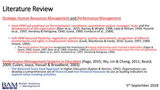 The Performance Management and Appraisal in Higher Education | PPTX