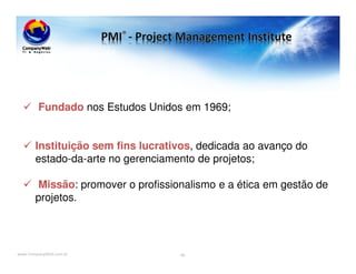 PMO - Escritório de Projetos | Workshop