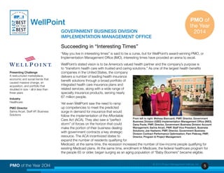 Pmo of-the-year-2014 ebook | PPT